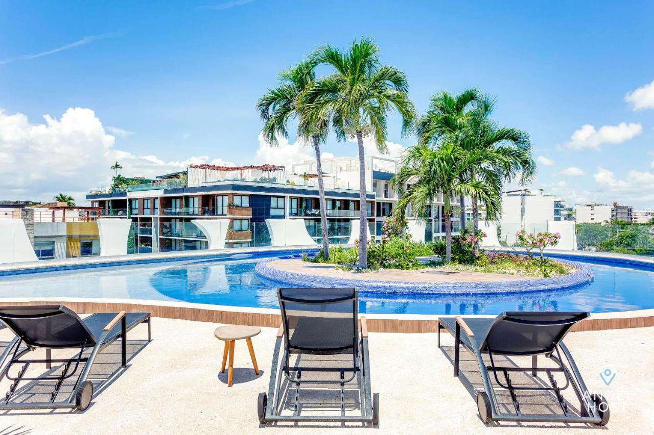 Incredible Oceanview Roof Lounge, Apartment Units 2 Blocks To Beach Playa del Carmen Bagian luar foto